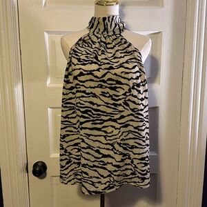 Zebra Print Blouse